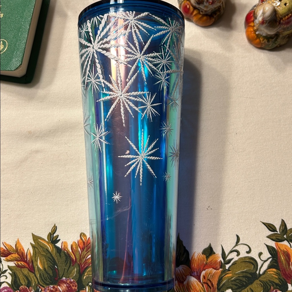 Starbucks Multicolor Starburst Tumbler 24 OZ